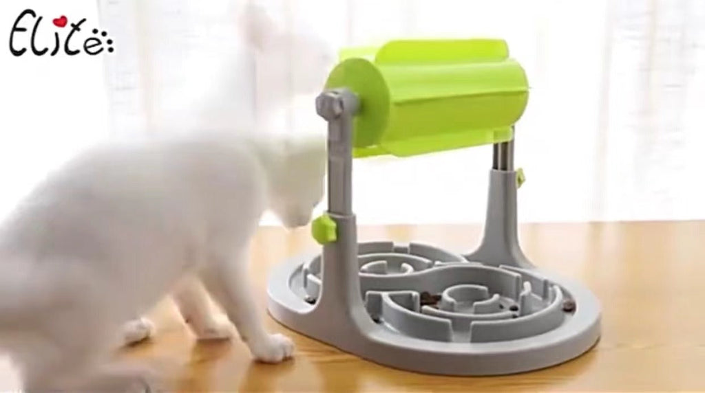 Comedero interactivo para mascotas, Antiansiedad y Juguete Rompecabezas de Alimentación