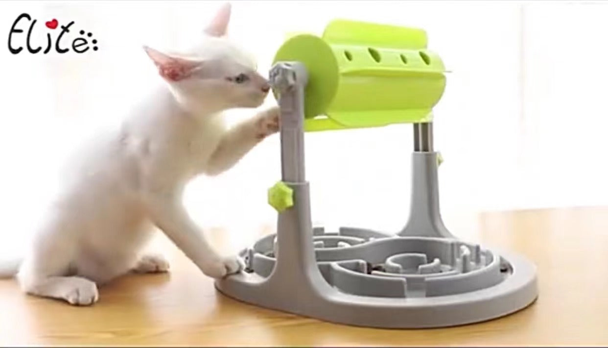 Comedero interactivo para mascotas, Antiansiedad y Juguete Rompecabezas de Alimentación